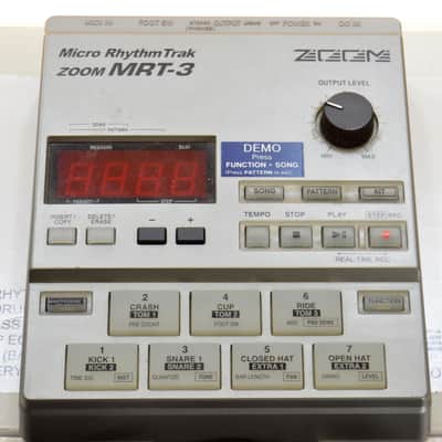 Zoom MRT-3 Micro Rhythm Trak Drum Machine + Power Supply + Footswitch image 2