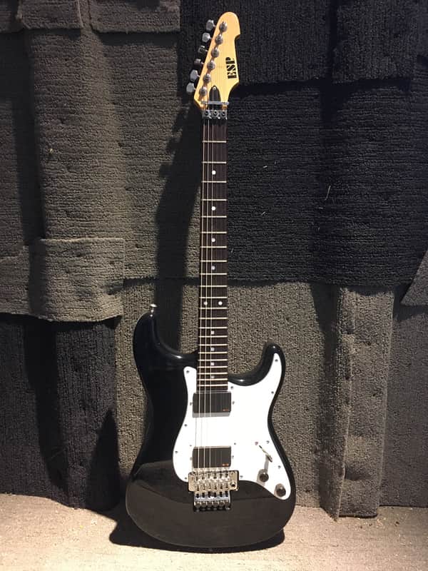 ESP Custom Strat 1990s Black image 1
