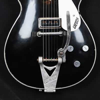 Gretsch Custom Shop G6128-GHT George Harrison Tribute Duo Jet from 2011 in Black with original Hardcase image 3