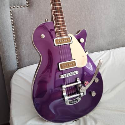 Gretsch G5210T-P90 Electromatic Jet Two 90 (DylanTalksTone) with Laurel FB in Amethyst image 3