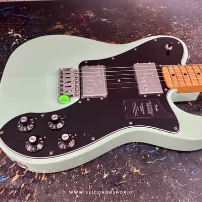 Fender Vintera II '70s Telecaster Deluxe with Tremolo, Maple Fretboard 2023 - 2026 - Surf Green image 4