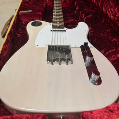 Fender Artist Series Jimmy Page Mirror Telecaster with Rosewood Fretboard 2019 - White Blonde image 1