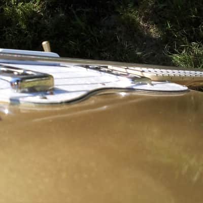 Eko Melody lefty bass 1972 gold image 17