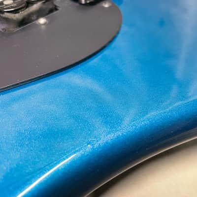 Kramer USA Pacer Deluxe Guitar R2 nut 1980s Blue image 12