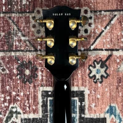 2012 Gibson Marc Bolan Signature Les Paul Custom Shop VOS Natural Electric Guitar W/ Original Hardshell Case & Candy! image 12