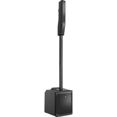 Electro-Voice EVOLVE 30M Powered Portable DJ PA Column Speaker System Black image 3