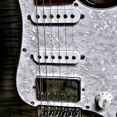 Ibanez AZ22S1F-TKS Standard 2025 - Present - Transparent Black Sunburst w/ Gig Bag image 9