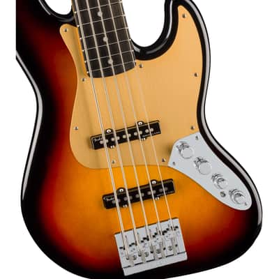 Fender American Ultra II Jazz Bass V EB Ultraburst - 5-String Electric Bass image 3