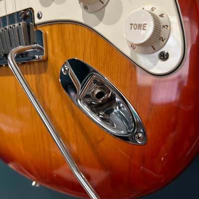 2007 Fender American Series Stratocaster HSS (Sienna Sunburst on Ash Body) w/ Original Fender Hard Clamshell Case image 9
