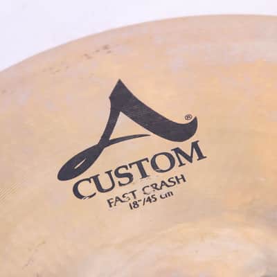 ZILDJIAN A.Custom Fast Crash 18-inch 1204g Zildjian Crash Cymbal (08/14) image 2