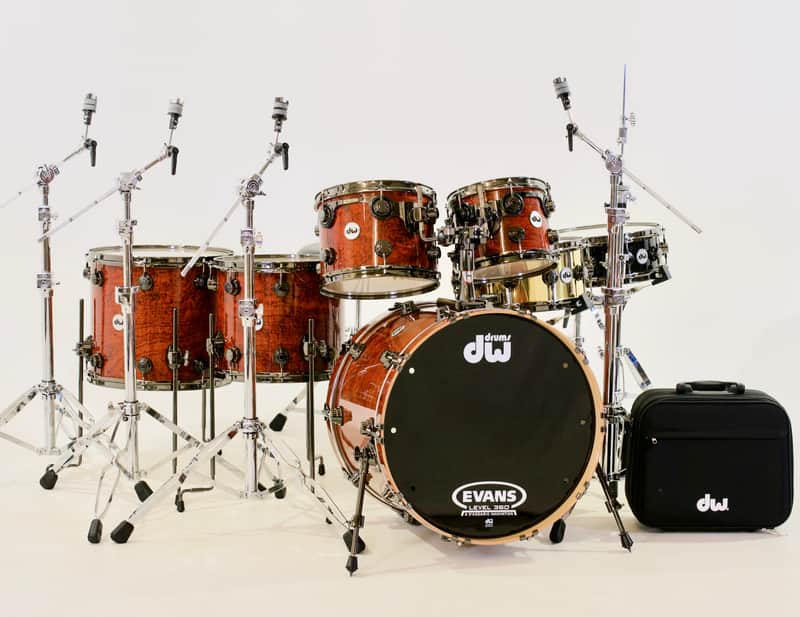 Chad Wackerman PASIC 2017 DW 7-Piece Drumset with Hardware image 1