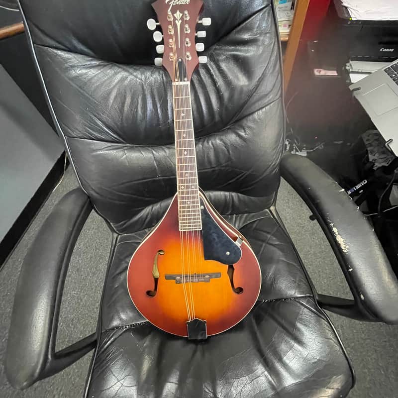 Fender Paramount PM-180E Mandolin 2022 - Present - Aged Cognac Burst image 1