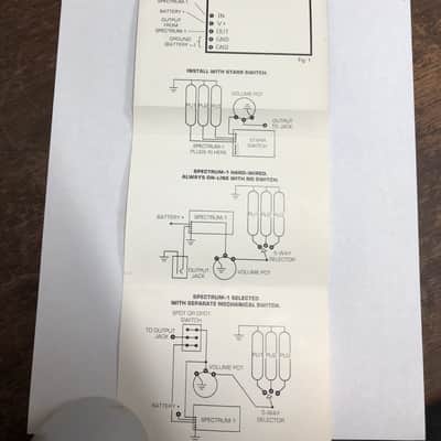StarrSwitch Spectrum-1 On Board Midrange Equalizer/ Overdrive for Guitar/Bass image 3