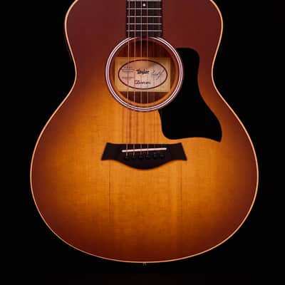 Taylor GS Mini-e, Acoustic Electric Guitar, Honey Sunburst Collection image 1