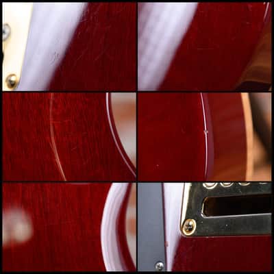 PRS Limited Edition Single Cut Brazilian Flame Maple 10-Top Dark Cherry Sunburst #200 made in 2001 w/OHSC image 16