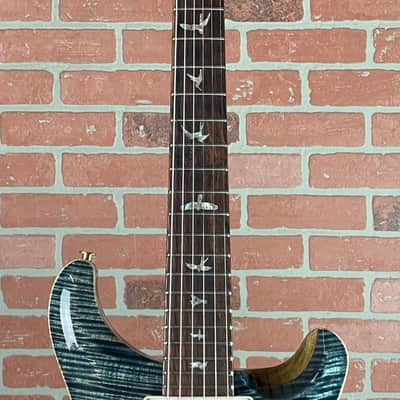 PRS 40th Anniversary Special Semi-hollow 22 Limited Edition Electric Guitar - Faded Blue Whale (Natural Back) image 8