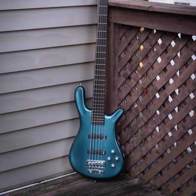 Warwick Streamer LX5 2016 - Petrol Blue Metallic image 14