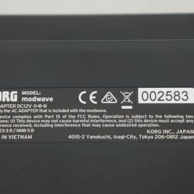[SALE Ends Sep 24] KORG modwave Wavetable Synthesizer Keyborad MINT w/ 100-240V PSU image 11