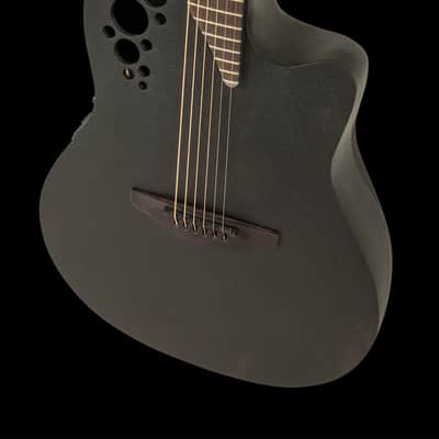 Ovation 1778TX-5G MS/Cutaway, Mid-Depth 2020s - Black Textured image 5