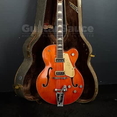 Gretsch 6120 Chet Atkins Original Vintage 1957 - Orange (COD 371VG) image 17