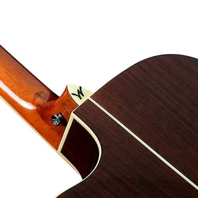 Washburn Apprentice AG70CEK Grand Auditorium Acoustic Electric Guitar with Hardshell Case, Natural image 3