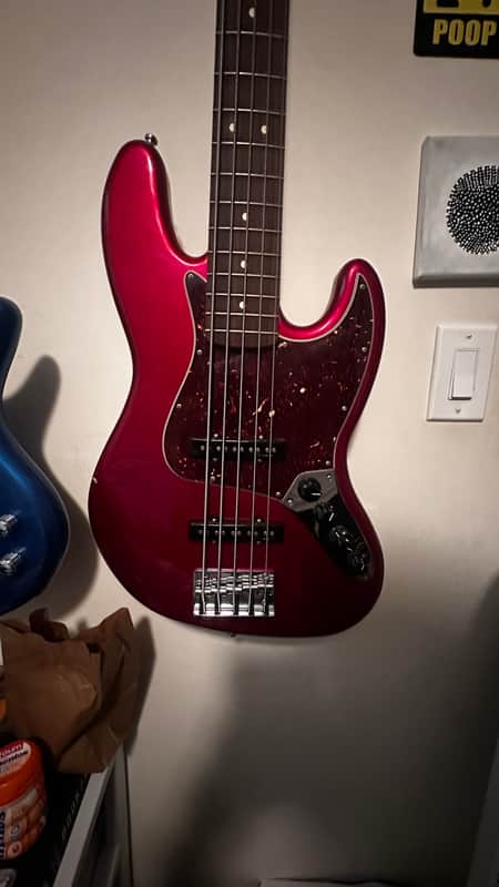 Fender Deluxe Active Jazz Bass V 2016 w/gig bag image 1