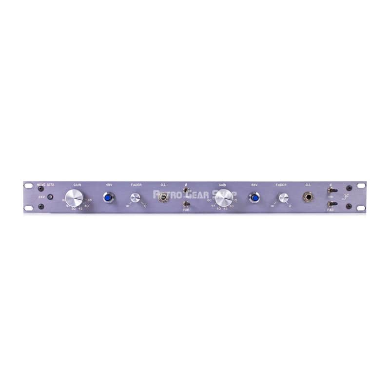Neve 1272 Rare Vintage Mic Preamp Stereo Pair Racked Microphone Pre image 1
