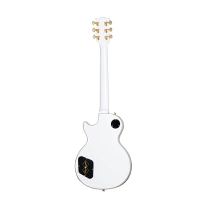 Epiphone "Inspired by Gibson Custom Shop" Les Paul Custom - Alpine White image 4