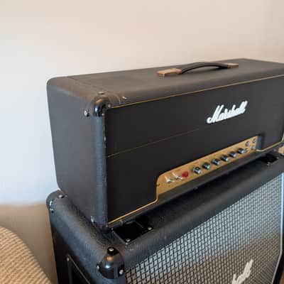 'REDUCED' 1974 Marshall JMP 50 Valve / Tube Guitar Amplifier + 4x12 Speaker Cab Celestions image 4
