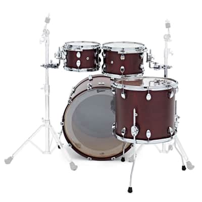 Premier Elite Series 22" 4-Piece Drum Shell Pack Birch Maple Rosewood Satin PEX22-4SPROS image 2
