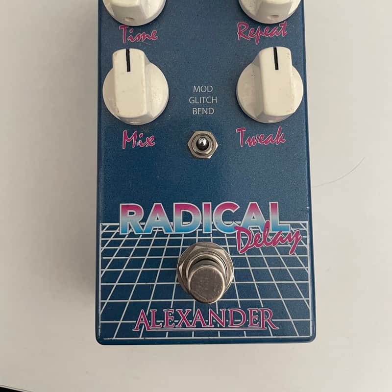 2010s Alexander Pedals Radical Delay Graphic