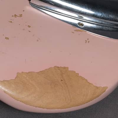 Fender Custom Shop Jazz Bass 1962 Heavy Relic Shell Pink image 5