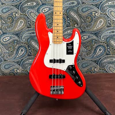 Fender Player Series II Jazz Bass Coral Red image 2