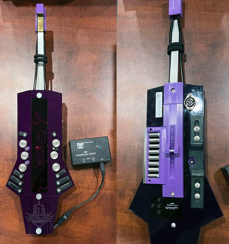 Berglund Instruments NuRAD 2021 - Purple Reign + Li Battery + Wireless MIDI image 1
