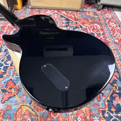*6.87 lb* Les Paul Junior 2022 Ebony Dog Ear P90 image 6