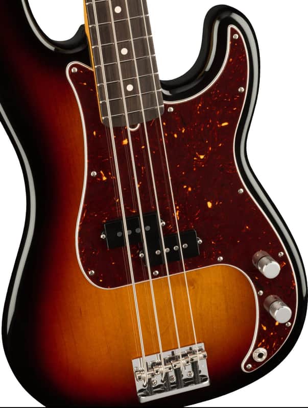Fender American Professional II Precision Bass with Rosewood Fretboard 2020 - Present - 3-Color Sunburst image 1