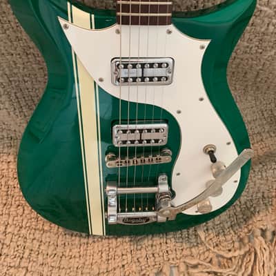 BRAND  new never played 2007 - 2008 Gretsch G5135 Electromatic G. Love Signature Corvette Phili-Green with Competition Stripe 2020 - image 21