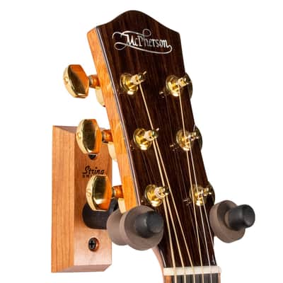 String Swing Original Style Wall Mount Classical Guitar Hanger - Cherry CC01-C image 2