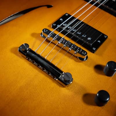 Eastman Romeo Thinline, Solid Spruce Top, Lollar Imperial Pickups - NEW image 10