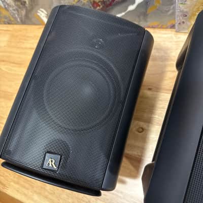 Acoustic Research AR EDGE Bookshelf Black Speakers with Stand Mounts Audiophile image 15