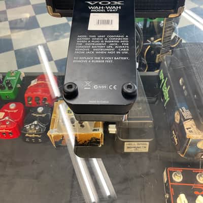 Vox V847A Wah with 9V Jack 2007 - Present - Black / Chrome image 5
