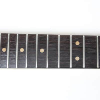 RARE 1963 Vintage Fender Stratocaster Neck Maple Brazilian Rosewood Clay Inlays Strat USA 1960s L-Series Pre-CBS image 4