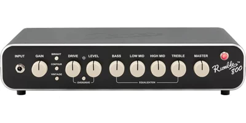 Fender Rumble 800 HD 800-Watt Bass Head - Black image 1