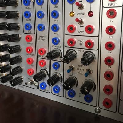 STS Serge Sequencer Shop Panel w/ PS2A Power Supply, 4.5" Chassis w/ Rack Ears and 10 Patch Cables image 6