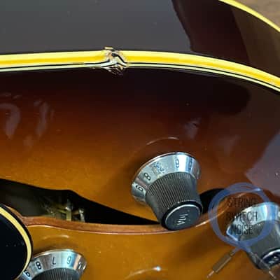 Yamaha SA60, Sunburst, 1974 Vintage, OHSC, “335” style, Semi Hollow Body image 17