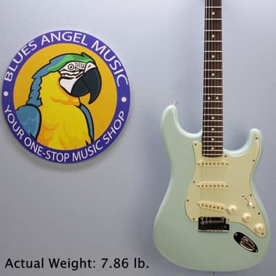 Fender American Professional Limited Edition Rosewood Neck Stratocaster 2017 - Daphne Blue **Upgraded Pickups** image 1