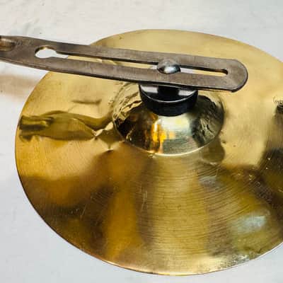 Vintage 1928 Leedy Bass Drum Pedal w/Leedy Brass Cymbal & Striker image 12
