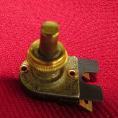 oem replacement Switch Assembly 50s-60s Fender Tweed Champ Princeton Amp Footswitch Foot vibrato image 2
