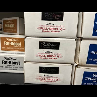 Fulltone Full-Drive 2 10th Anniversary MOSFET 2000s - Red image 9