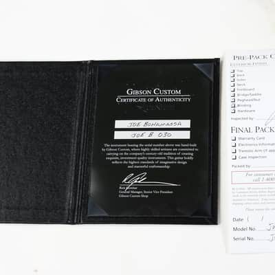 Gibson Custom Shop Joe Bonamassa Signature Les Paul Standard 2012 Burst VOS BonaBurst Reissue 1959 1958 R9 R8 image 7
